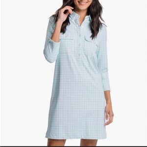 Southern Tide Jessica Gingham Performance Dress